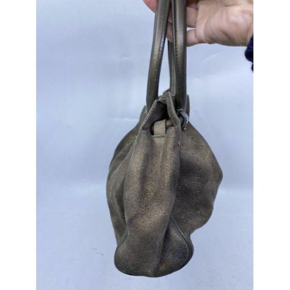 salvatore ferragamo handbag bronze shoulder bag - Picture 5 of 12